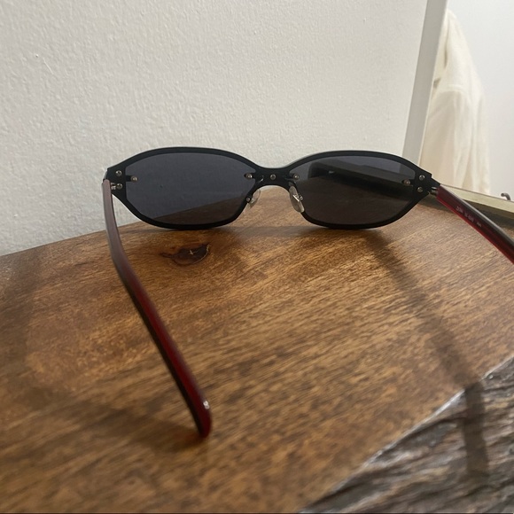 ORIGINAL VINTAGE BLACK JEAN PAUL GAULTIER 56-0040 SUNGLASSES - Picture 2 of 6